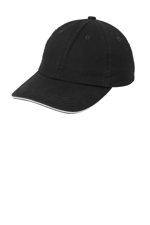 Cap with Striped Closure (Logo Included)