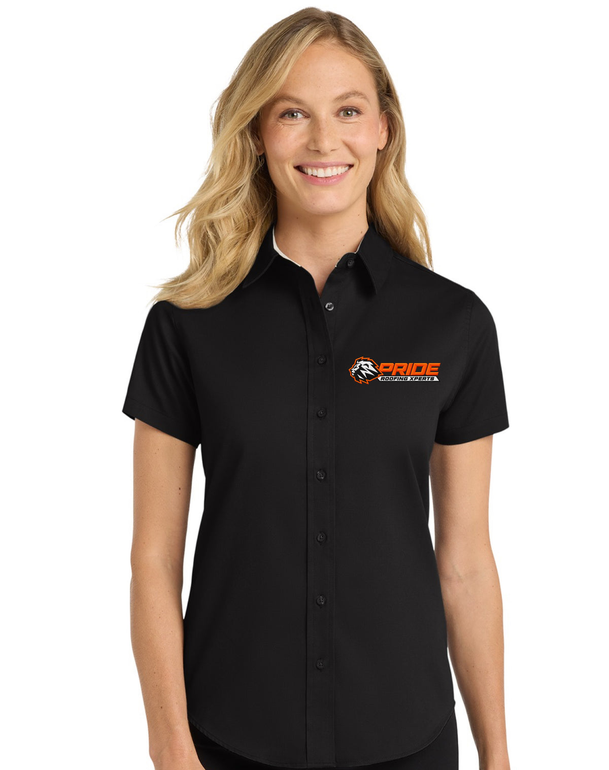 Easy Care Shirt Embroidered Logo
