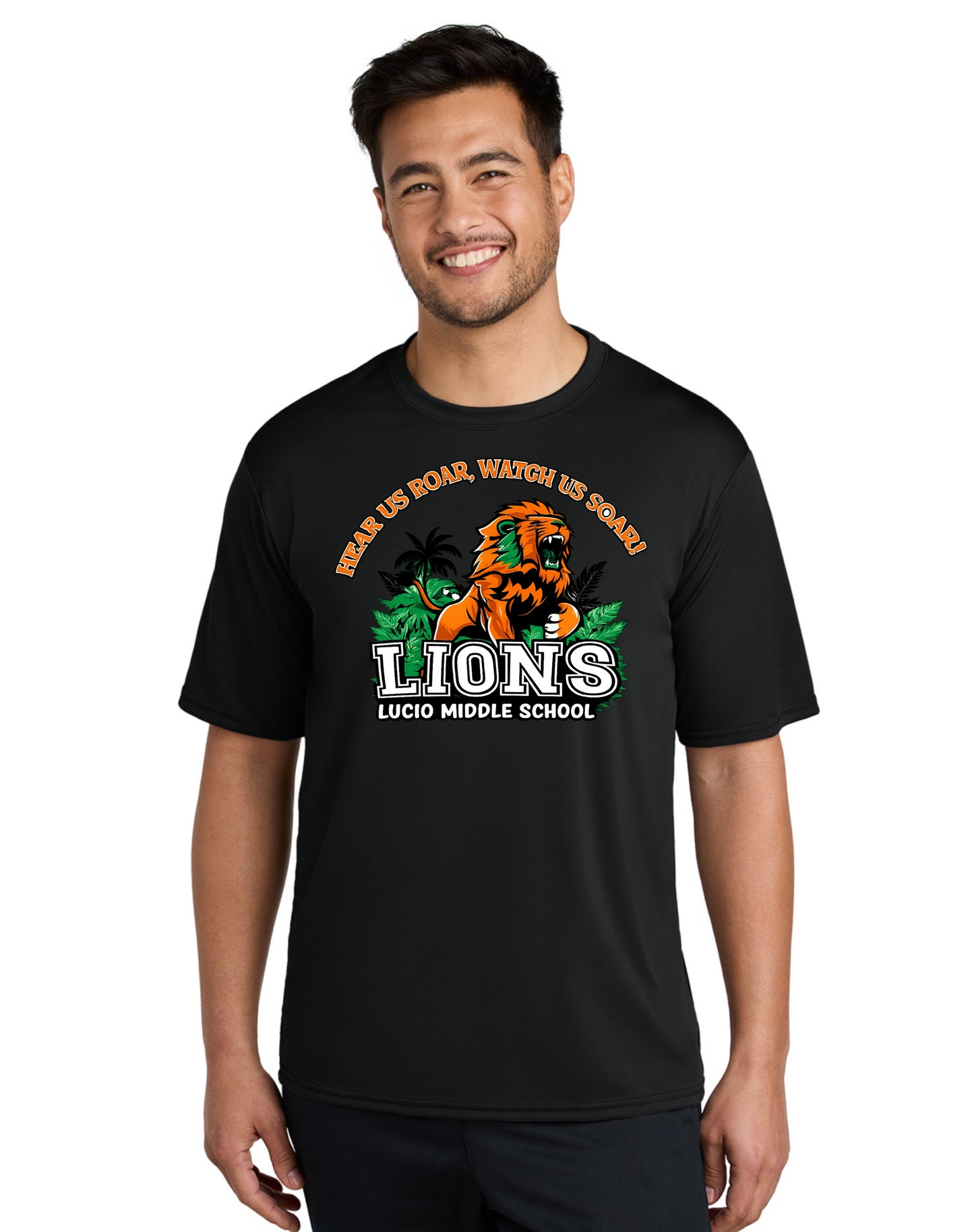 Lucio Spirit Performance Dry Zone T-Shirt with DTF Logo
