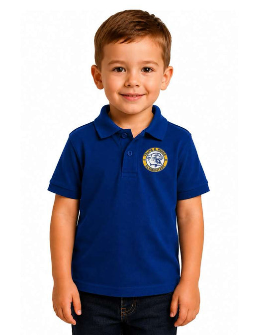 Toddler Polo Embroidery Logo PEREZ Elementary