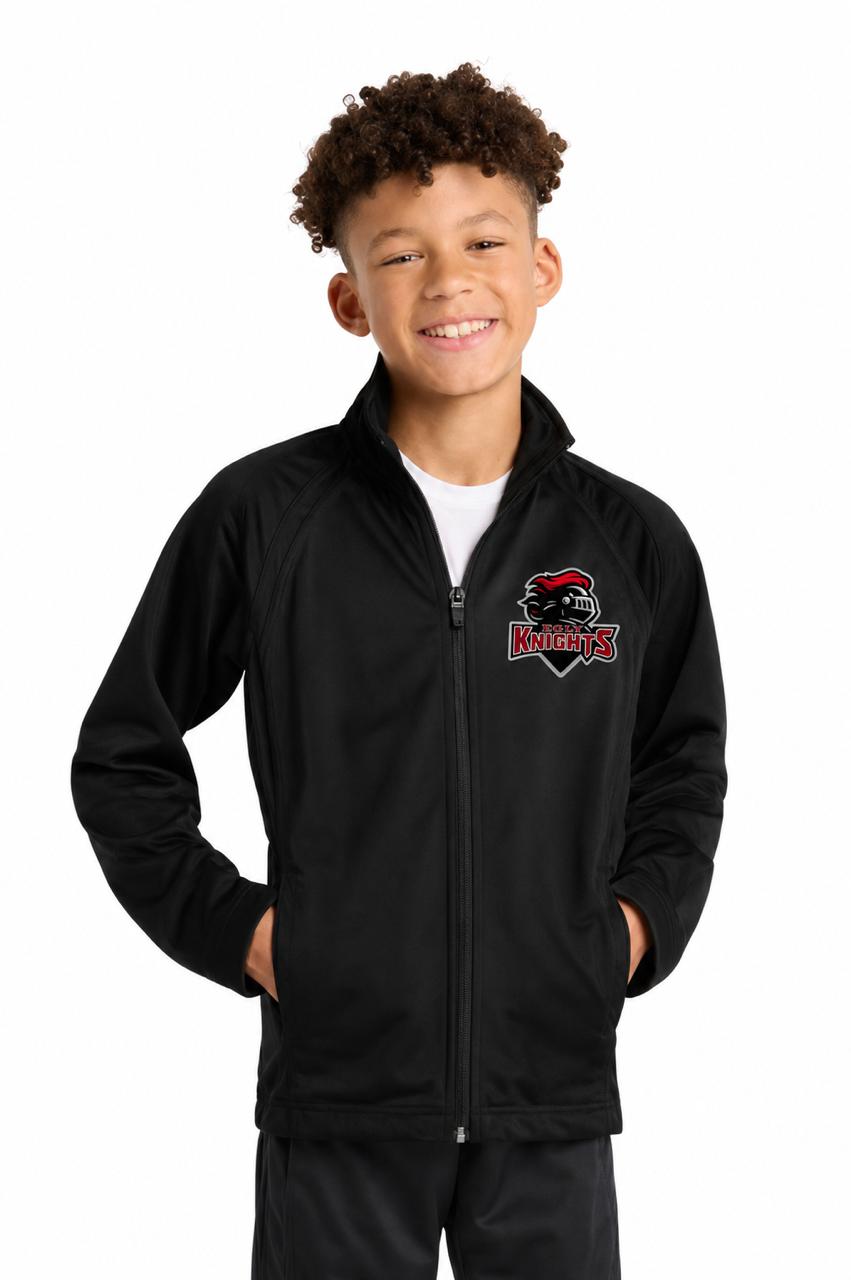 Tricot Track Jacket Embroidery Logo Egly Knights