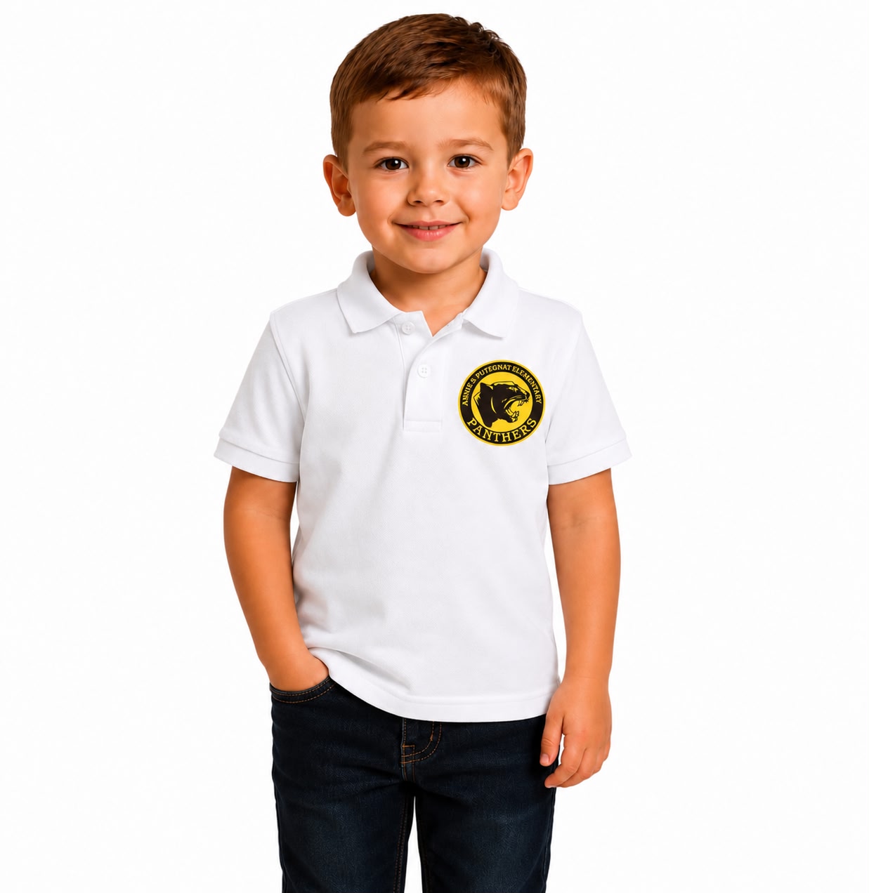 Putegnat Toddler Polo Embroidery Logo