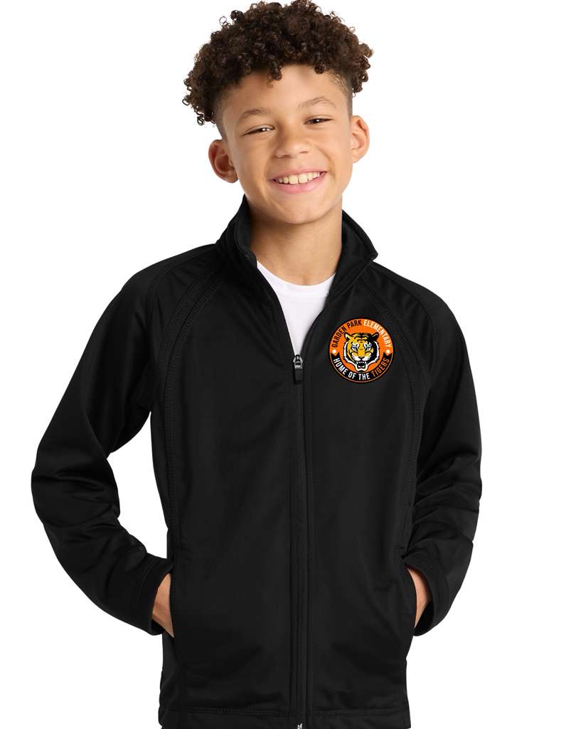 Garden PArk Tricot Track Jacket Embroidery Logo