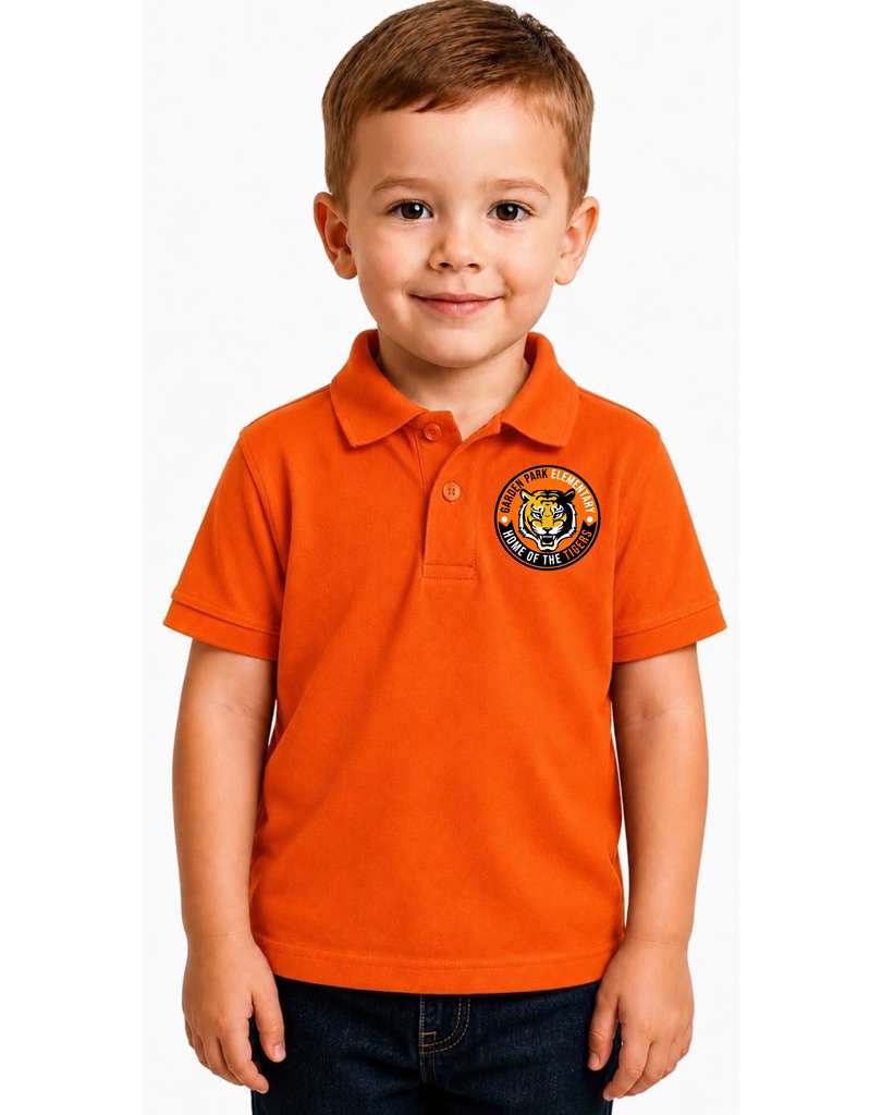Garden Park Toddler Polo Embroidery Logo
