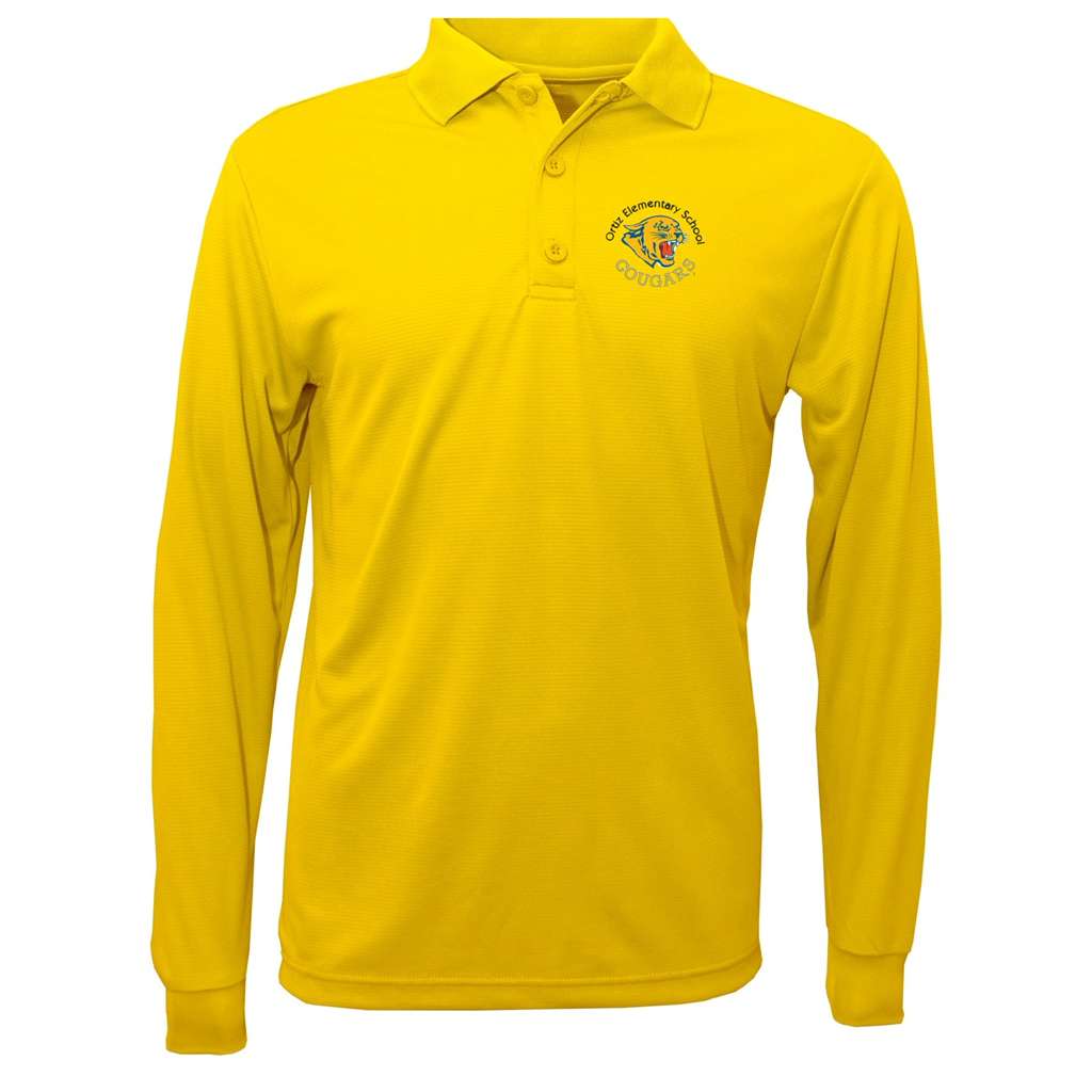 Ortiz Cool-Tek Long Sleeve Shirt Embroidered Logo