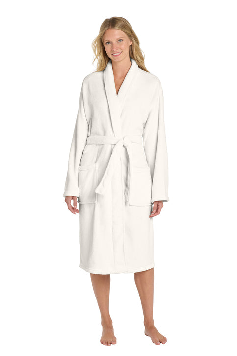 Plush Microfleece Shawl Collar Robe (Family Name/Monogram Included)