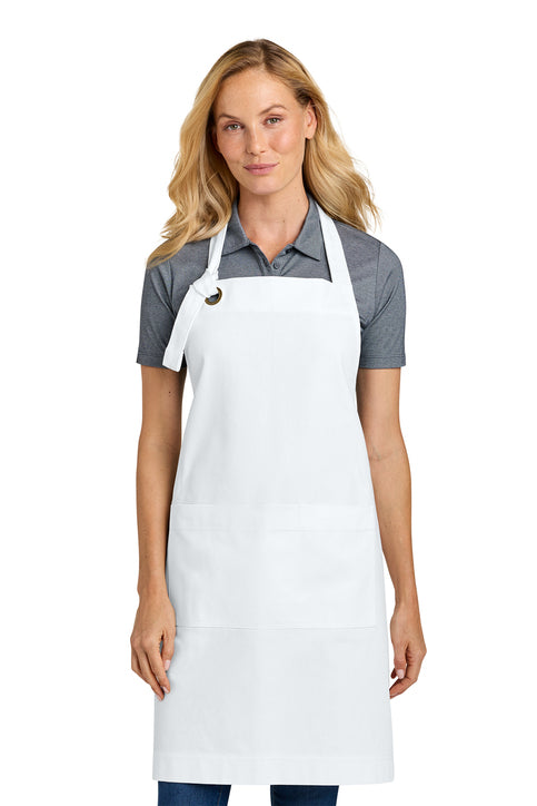 Heavy Twill Bib Apron (Family Name/Monogram Included)