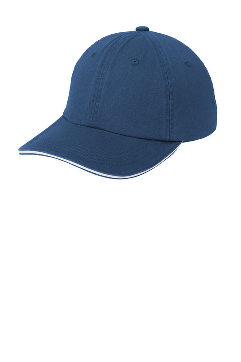 Cap with Striped Closure (Logo Included)