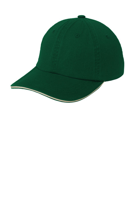 Cap with Striped Closure (Logo Included)