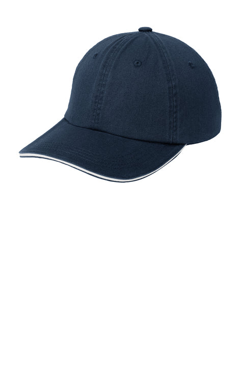 Cap with Striped Closure (Logo Included)