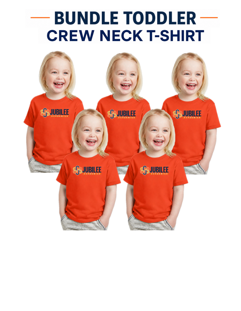 Jubille Livingway  Toddler Bundle CREW  NECK T SHIRT