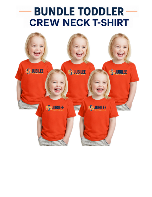 Jubille Livingway  Toddler Bundle CREW  NECK T SHIRT