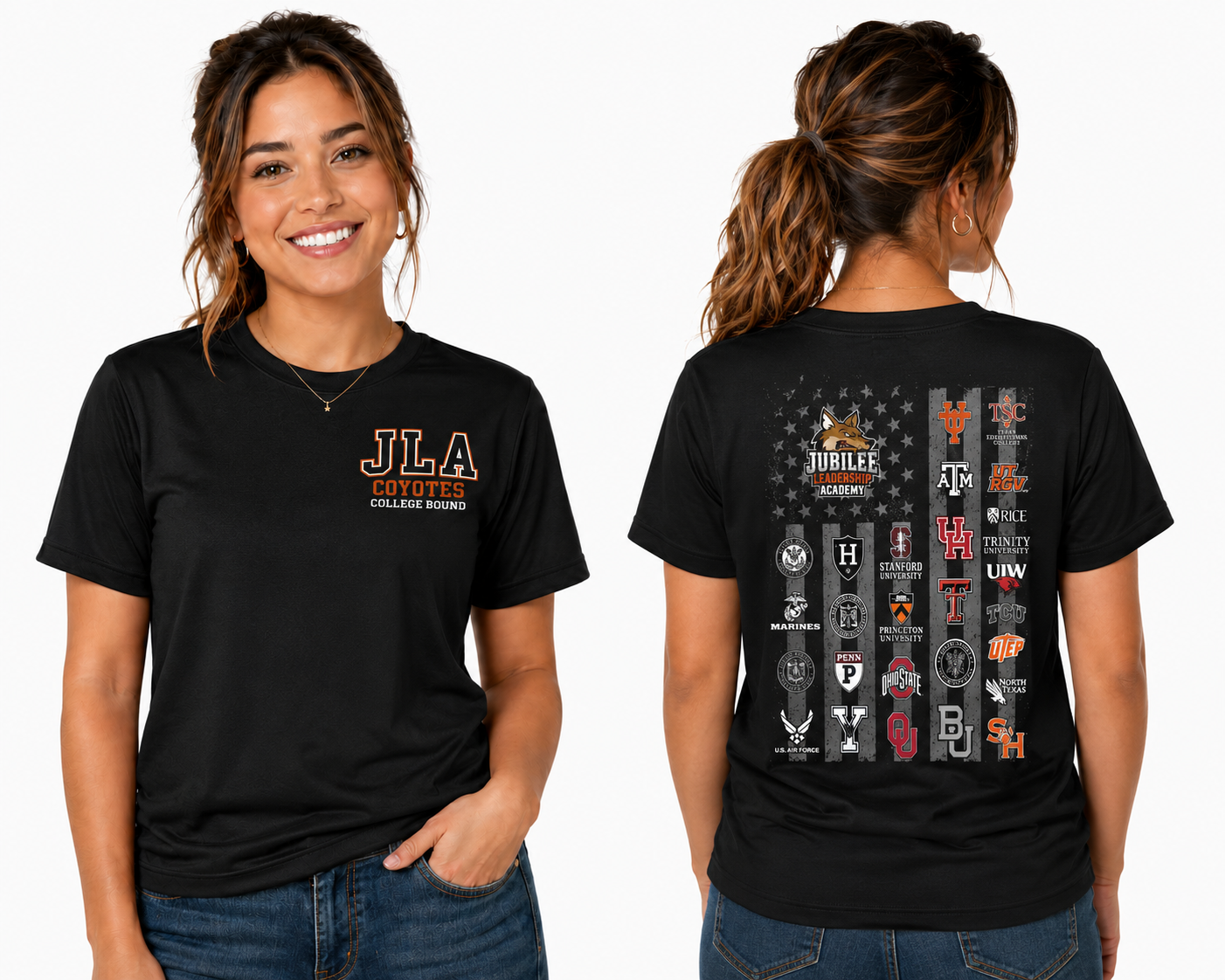 College Bound T-Shirt oficial de Jubilee Leadership Academy
