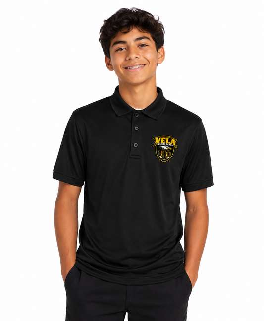 Polo Chess Team Vela Middle School Embroidery Logo
