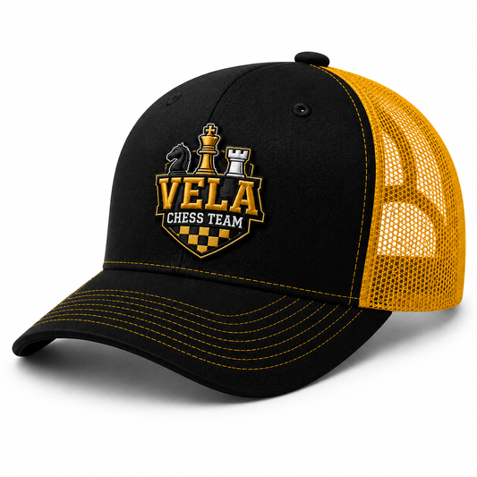 CHESS TEAM VELA Snapback Trucker Cap