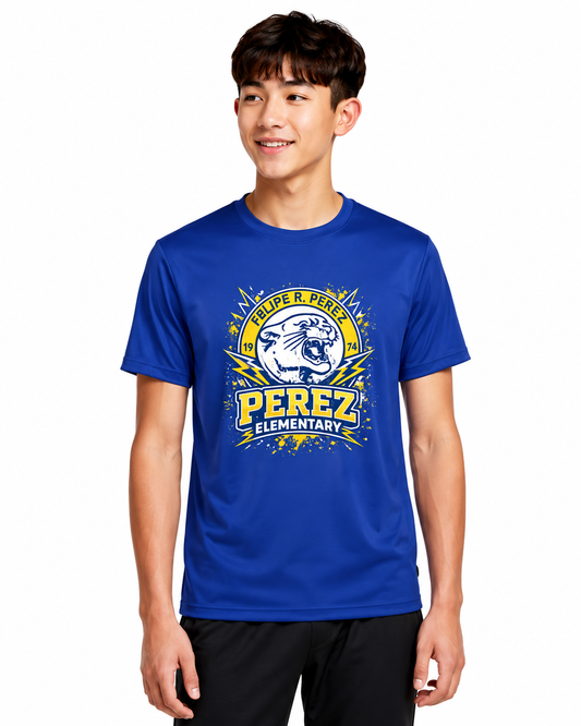 Felipe R. Perez Performance T-Shirts DTF Logo