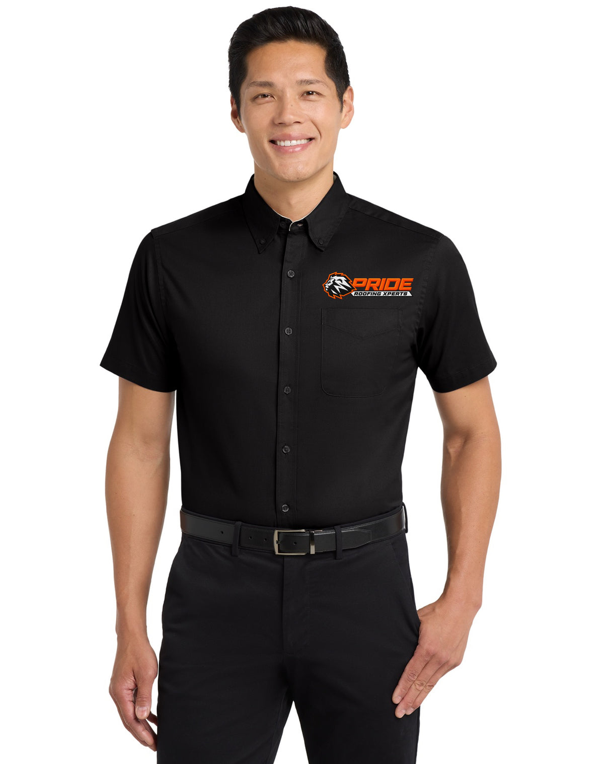 Easy Care Shirt Embroidered Logo