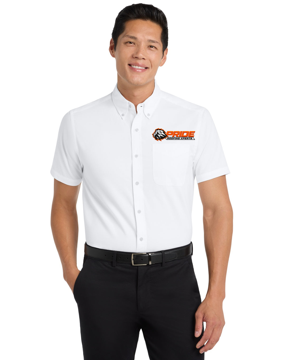 Easy Care Shirt Embroidered Logo