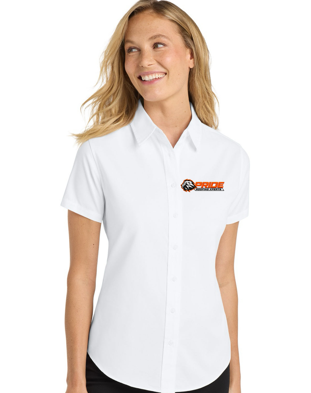Easy Care Shirt Embroidered Logo