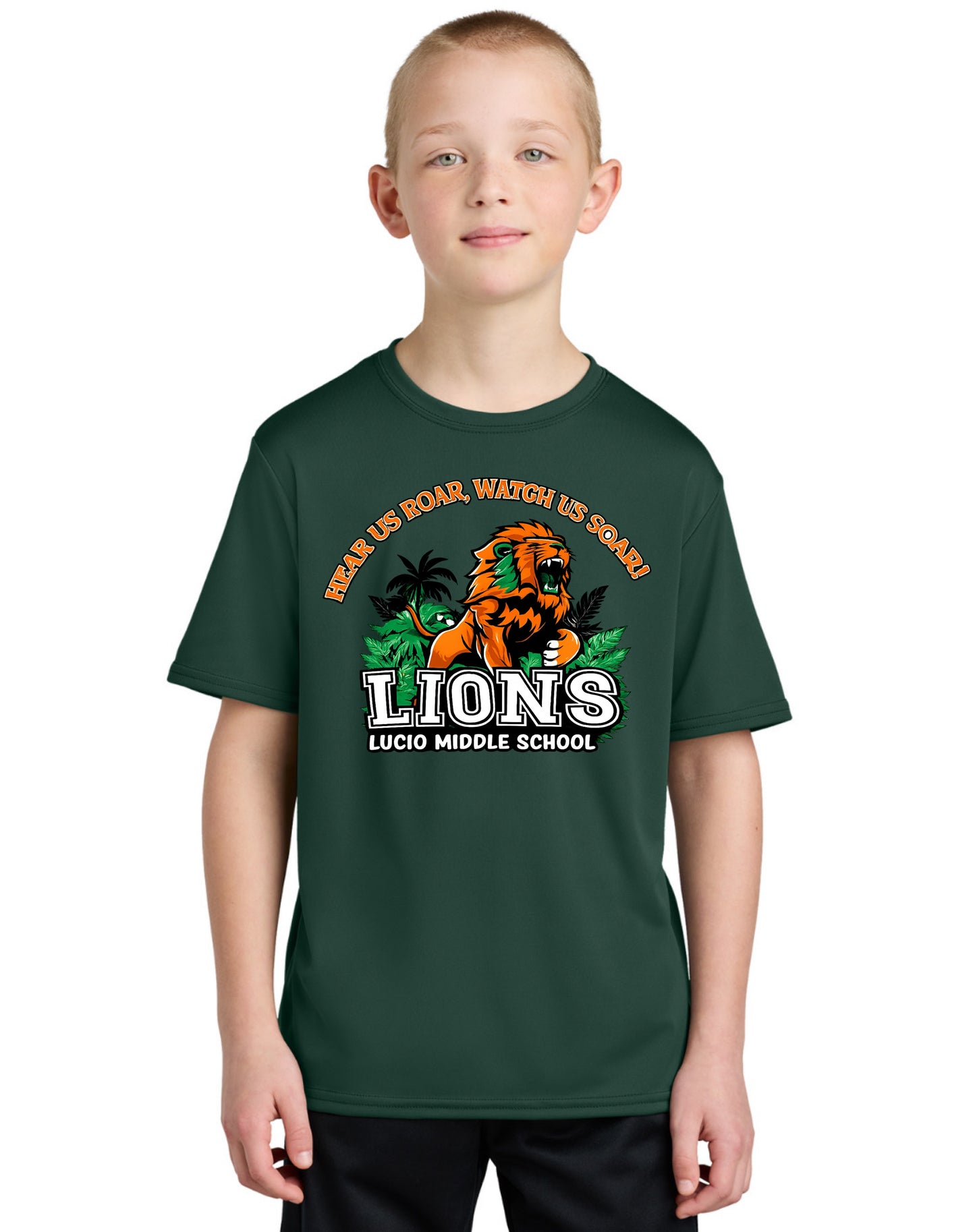 Lucio Spirit  Performance Dry Zone T-Shirt with DTF Logo