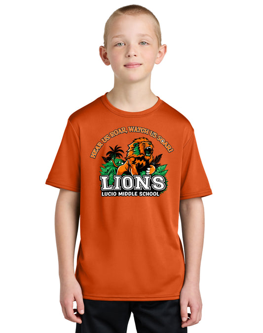 Lucio Spirit  Performance Dry Zone T-Shirt with DTF Logo