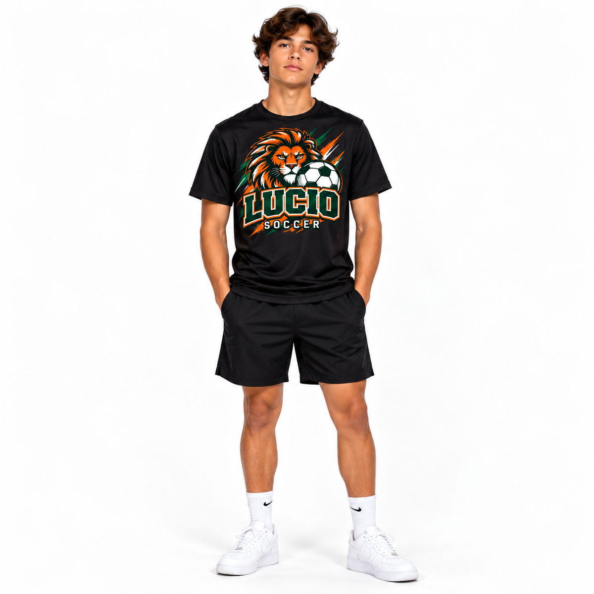 Lucio Lions Soccer – Athlete T-Shirt