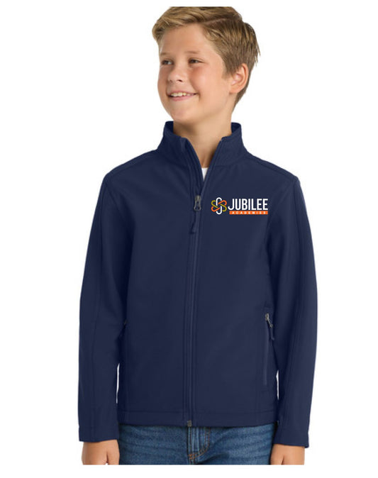 Jubilee Livingway Youth Core Soft Shell Jacket – Embroidered Logo