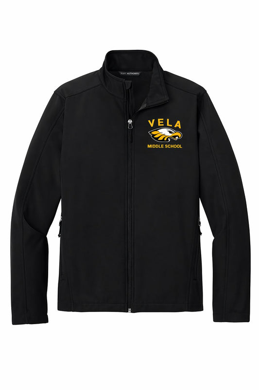 Vela Soft-Shell Jacket Embroidery Logo