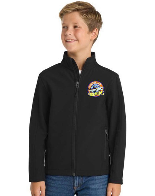 Breeden Soft-Shell Jacket Embroidery Logo Breeden Barracudas