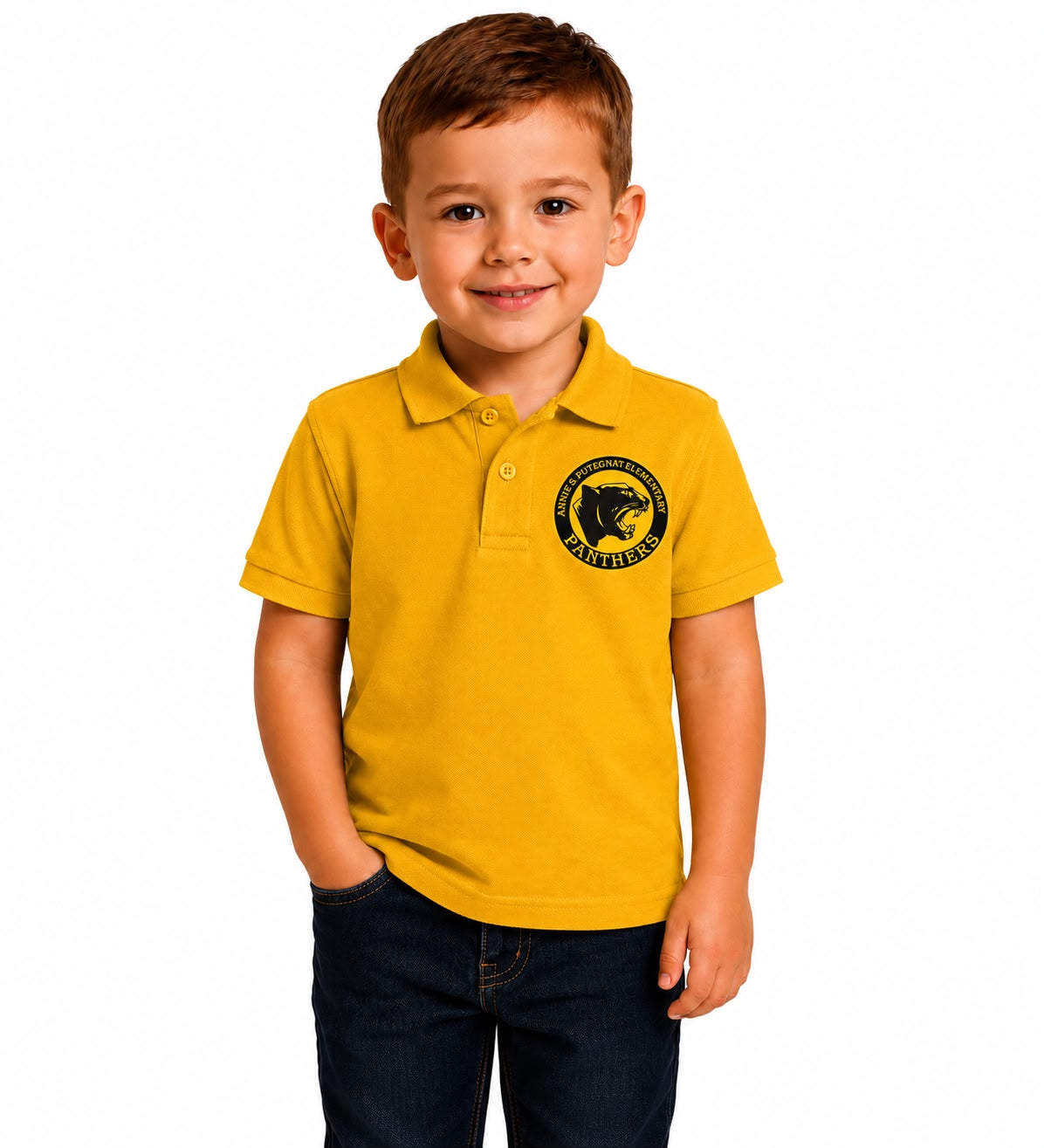 Putegnat Toddler Polo Embroidery Logo