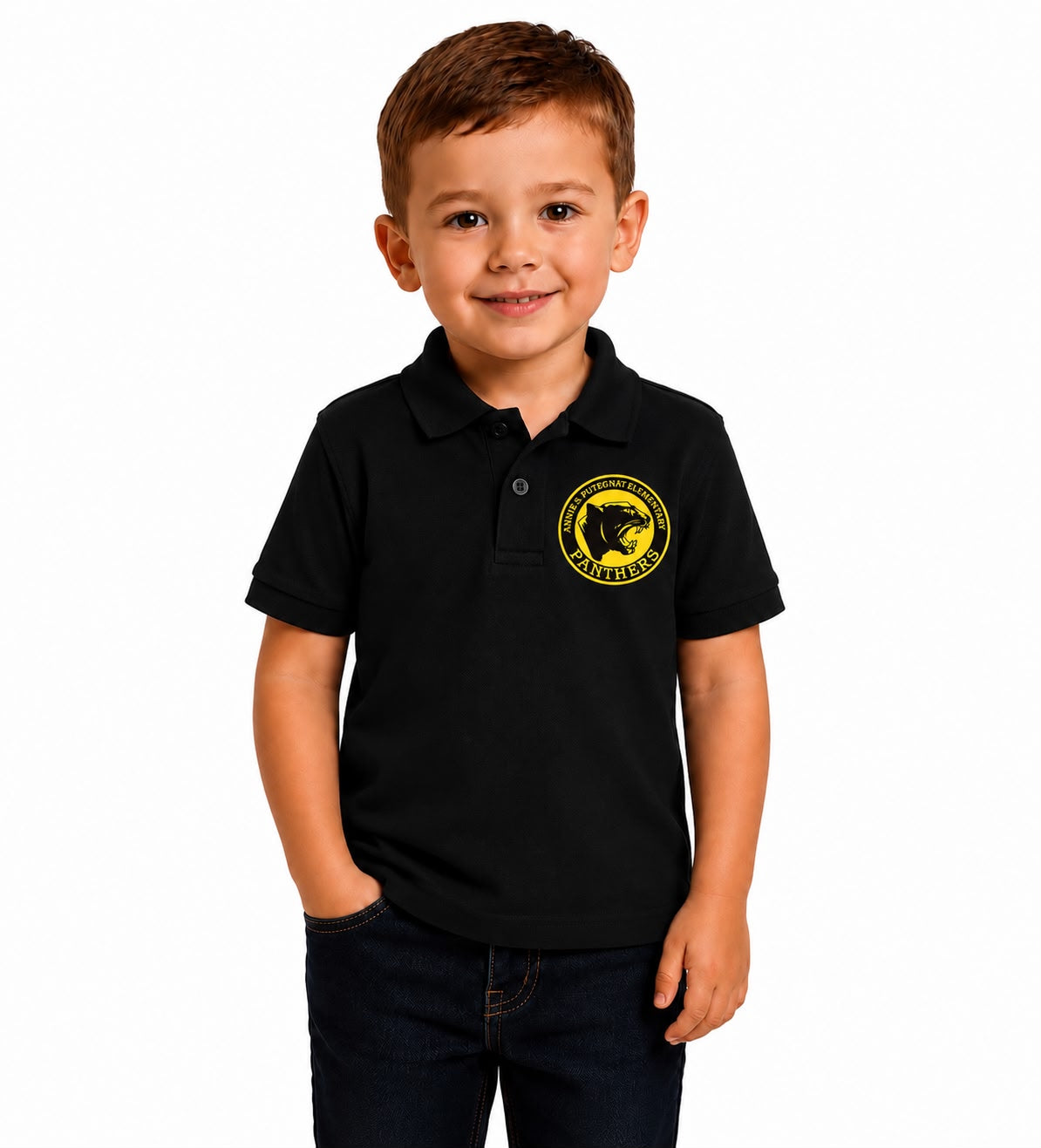 Putegnat Toddler Polo Embroidery Logo