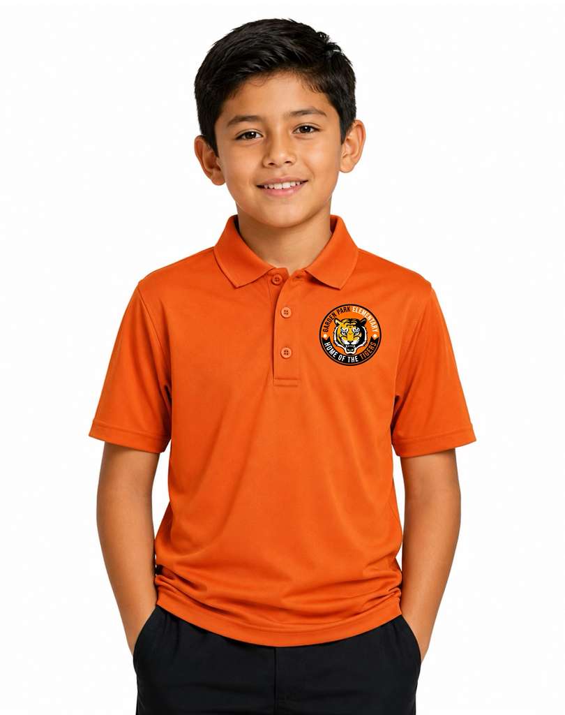 Garden Park Polo Embroidered Logo