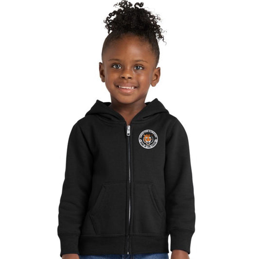 Garden Park   Toddler Core Fleece Full-Zip Hooded Sweatshirt Embroidery Logo