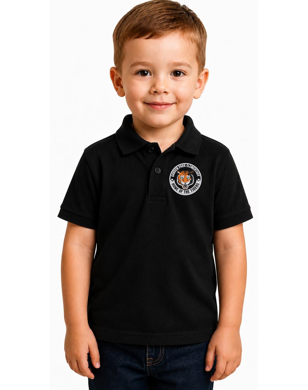 Garden Park Toddler Polo Embroidery Logo