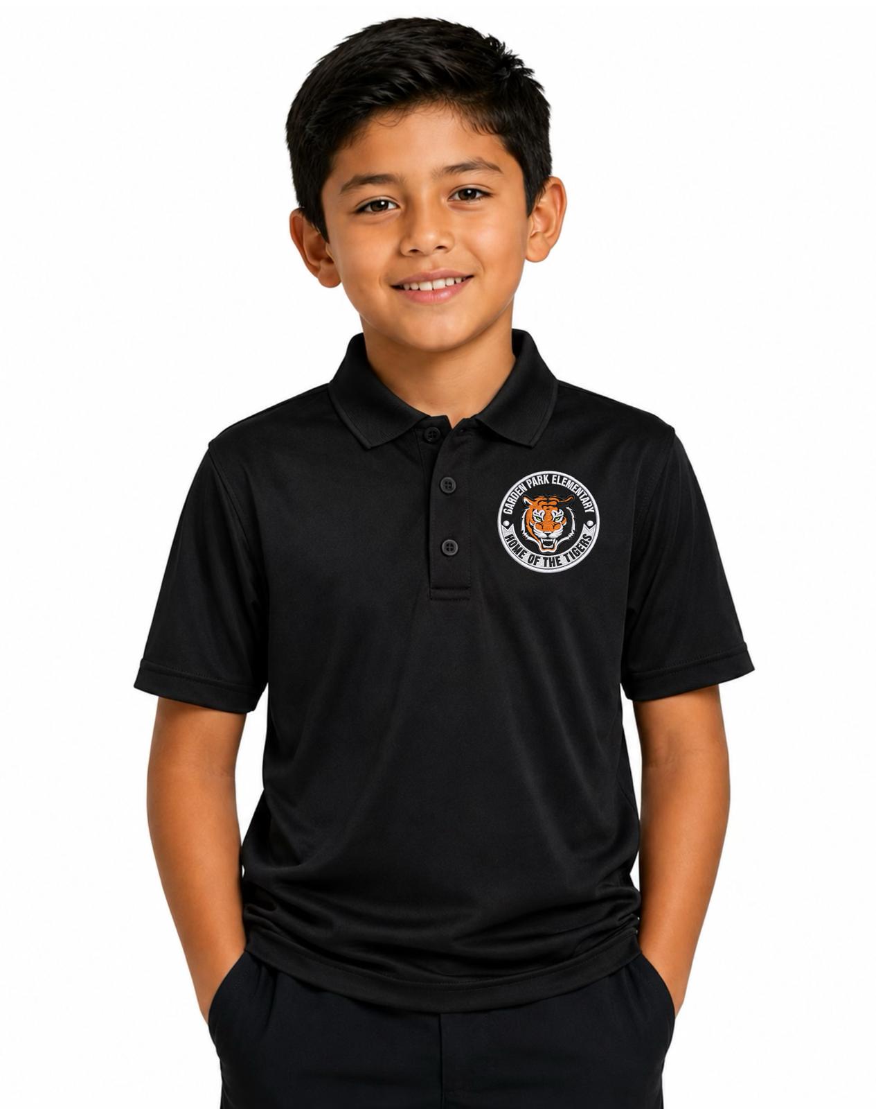 Garden Park Polo Embroidered Logo