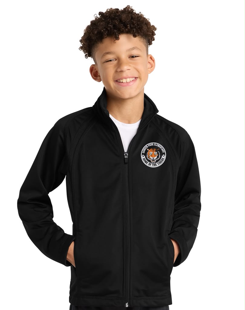 Garden Park  Tricot Track Jacket Embroidery Logo