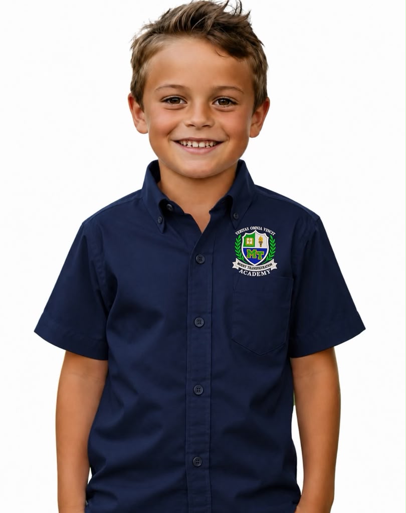 MT Youth Easy  Care Button Down Collar