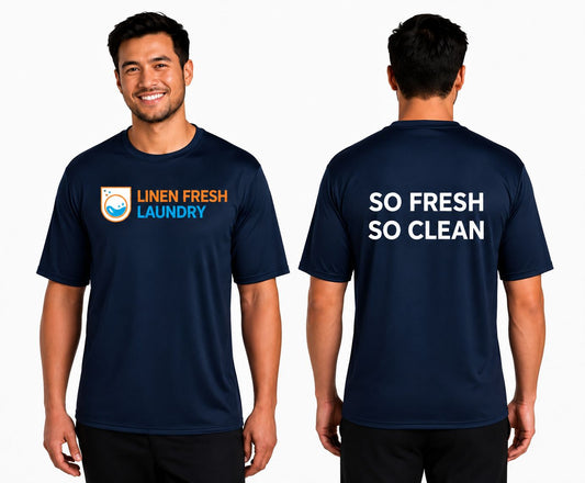 Performance T-Shirt Dry Zone DTF Logo LINEN FRESH ORANGE