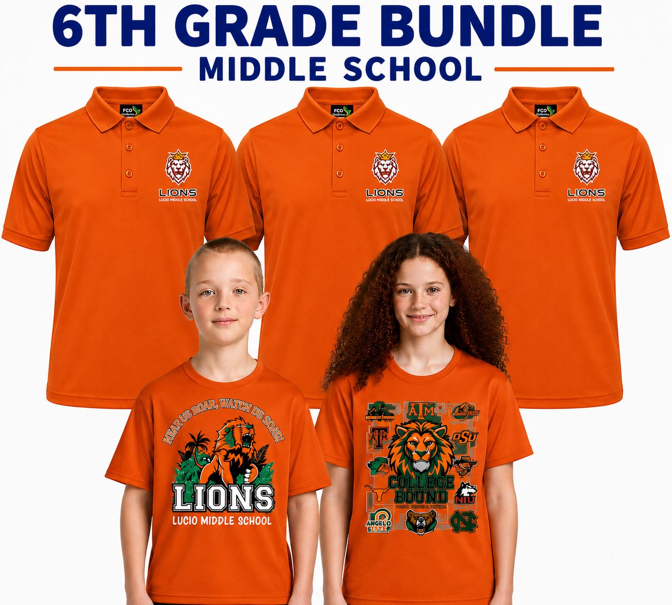 Bundle 6th Grade Lució Middle School